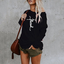 Letter Sexy Off Shoulder Top