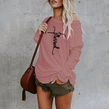 Letter Sexy Off Shoulder Top