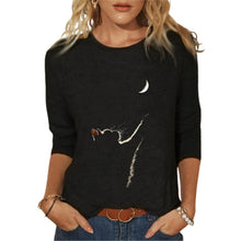 Spring Casual  Women Clothing Funny Cute Cat