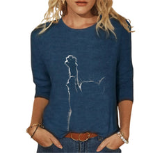 Spring Casual  Women Clothing Funny Cute Cat