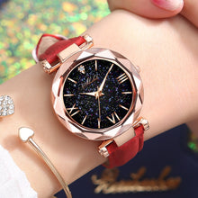 Starry Sky WristWatch Fashion Ladies Leather Watch