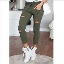 New Ripped Leggings Stretch Jeans