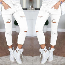 New Ripped Leggings Stretch Jeans