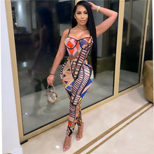 Clubwear See Through Jumpsuit Two Piece Outfits