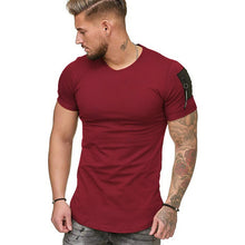 Zipper Shoulder Round-tail T-shirt