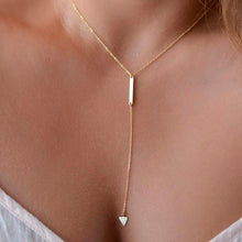 New Bohemian Multilayer Cross Gold Pendant Necklace