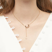 New Bohemian Multilayer Cross Gold Pendant Necklace