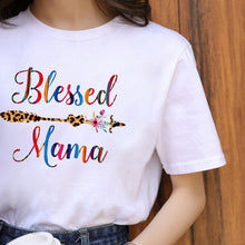 Leopard Lips Graphic T Shirt Women Tops Base O-neck