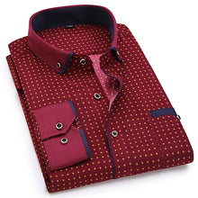 Mens Dotted Dress Slim Fit Shirt