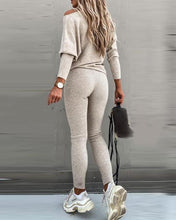Ladies Long sleeve 2 Pieces Sets Women