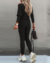 Ladies Long sleeve 2 Pieces Sets Women