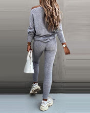 Ladies Long sleeve 2 Pieces Sets Women
