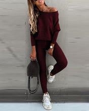 Ladies Long sleeve 2 Pieces Sets Women