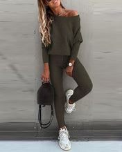 Ladies Long sleeve 2 Pieces Sets Women