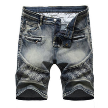 Ripped Short Bermuda Mens Jeans