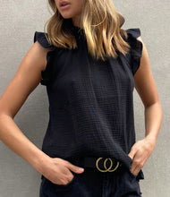Ruffles Short Sleeve Backless Lace Up