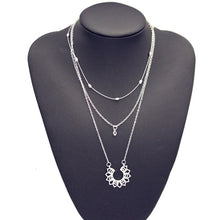 Star Jewelry Cute Heart Love Simple Multi layer Choker Necklace