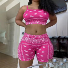 Casual Pattern Printing Sleeveless Homewear