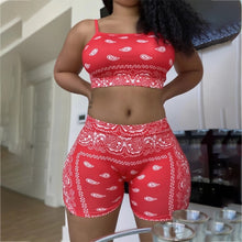 Casual Pattern Printing Sleeveless Homewear