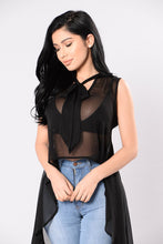Transparent loose blouse shirt