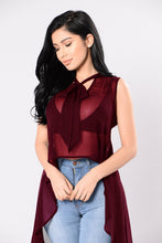 Transparent loose blouse shirt