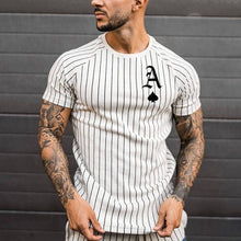 Stripped Round-tail T-shirt