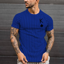 Stripped Round-tail T-shirt