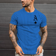 Stripped Round-tail T-shirt