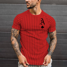 Stripped Round-tail T-shirt