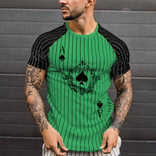 Stripped Round-tail T-shirt