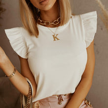 Ruffles Short Sleeve Backless Lace Up