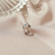 Hollow Metal Line Circle Ear Clip Earrings