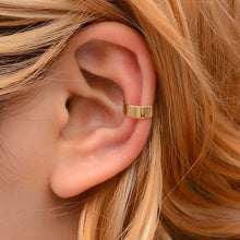 Hollow Metal Line Circle Ear Clip Earrings