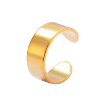 Hollow Metal Line Circle Ear Clip Earrings