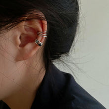 Hollow Metal Line Circle Ear Clip Earrings