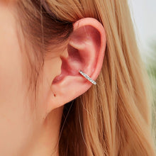 Hollow Metal Line Circle Ear Clip Earrings