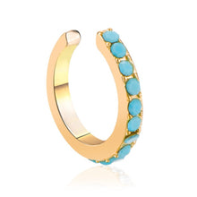 Hollow Metal Line Circle Ear Clip Earrings