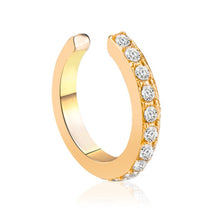 Hollow Metal Line Circle Ear Clip Earrings