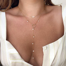 Vintage Carved Coin Thick Chain OT Buckle Necklace