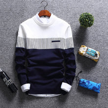 Casual wool slim fit knitted sweater