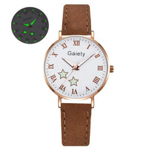 New Simple Vintage Small Women Watch Leather