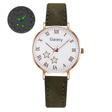 New Simple Vintage Small Women Watch Leather