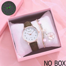 New Simple Vintage Small Women Watch Leather