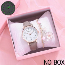 New Simple Vintage Small Women Watch Leather