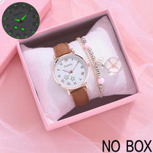 New Simple Vintage Small Women Watch Leather