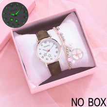 New Simple Vintage Small Women Watch Leather