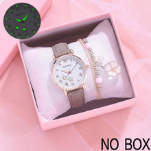 New Simple Vintage Small Women Watch Leather