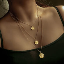 Chain Necklace Multilayer Moon
