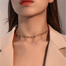 Chain Necklace Multilayer Moon