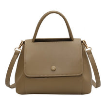 Leather Crossbody Bag For Women Solid Color